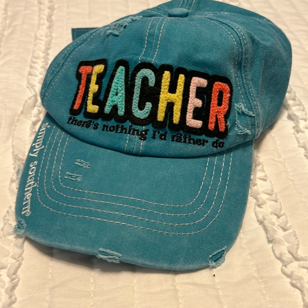 Simply Southern Teacher Cap